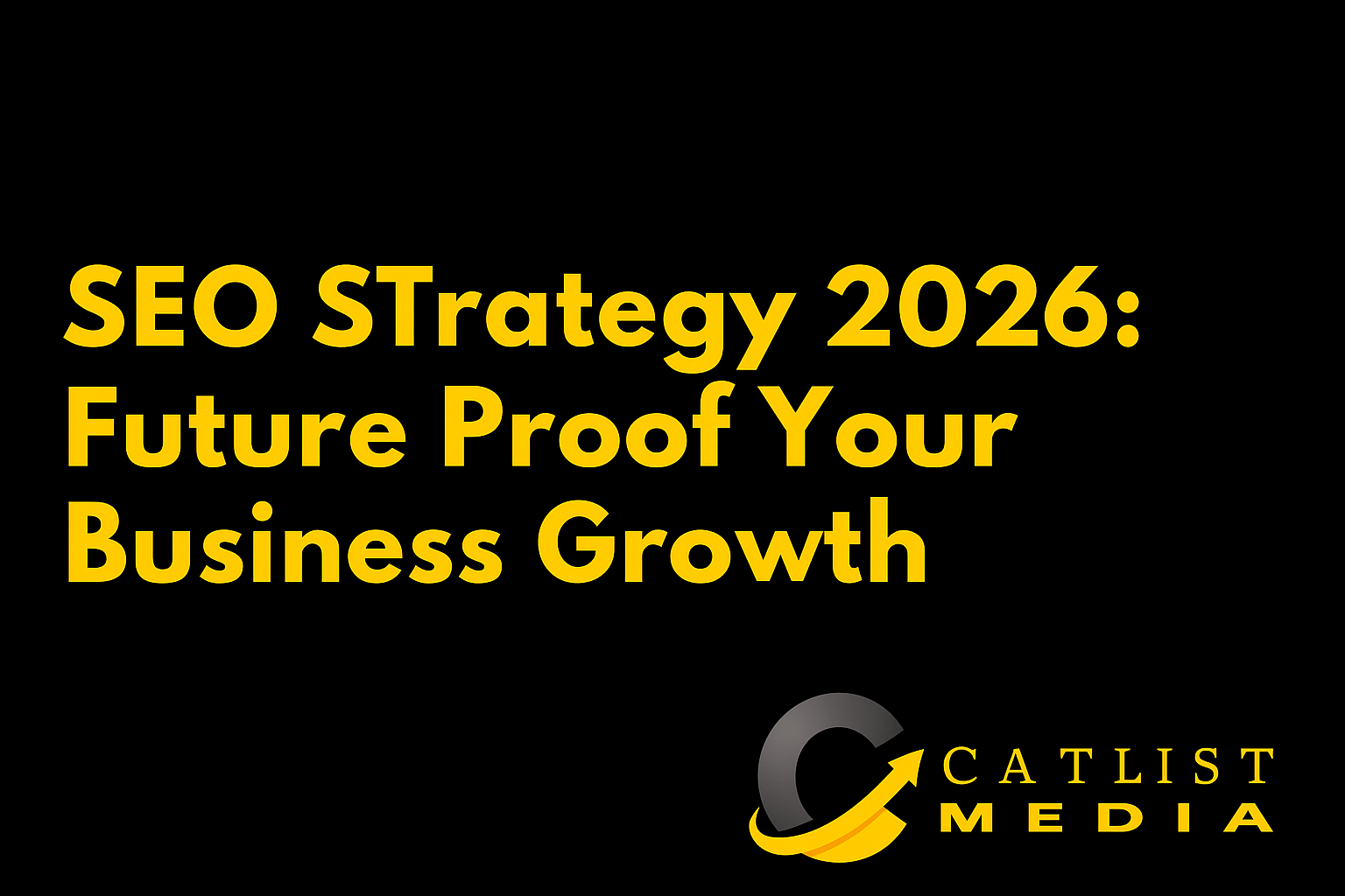 SEO Strategy 2026: Future-Proof Your Business Growth
