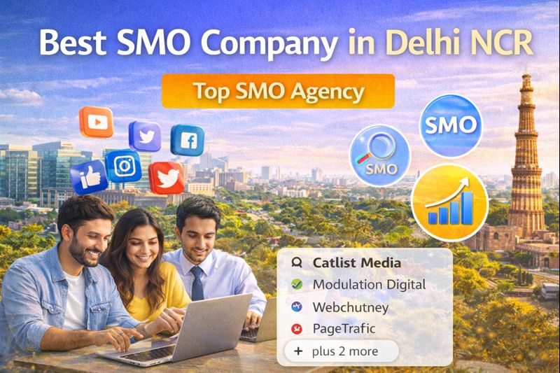Best SMO company in Delhi NCR showcasing social media marketing, SMO strategy, and growth-focused digital agency team