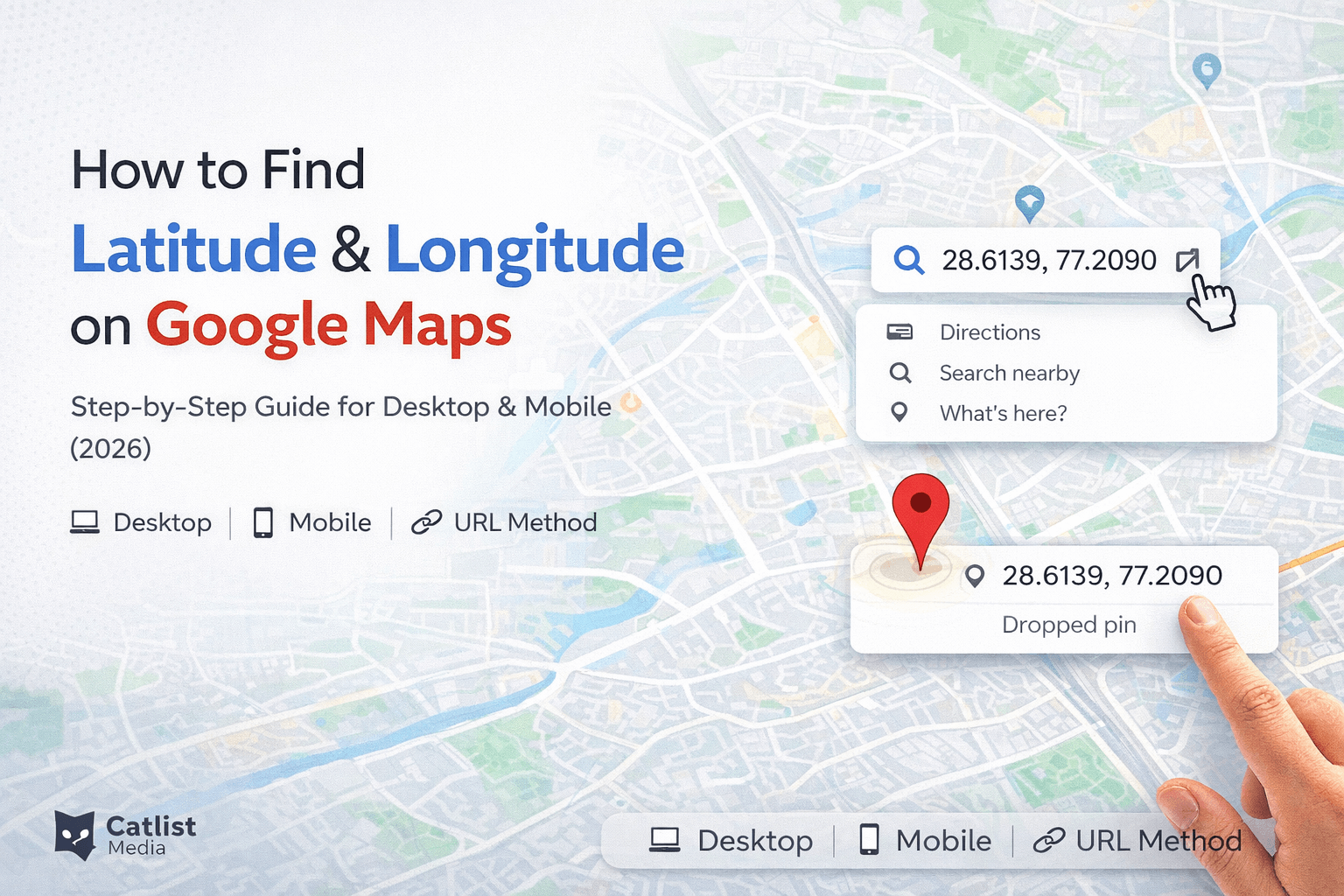 How to Find Latitude and Longitude on Google Maps