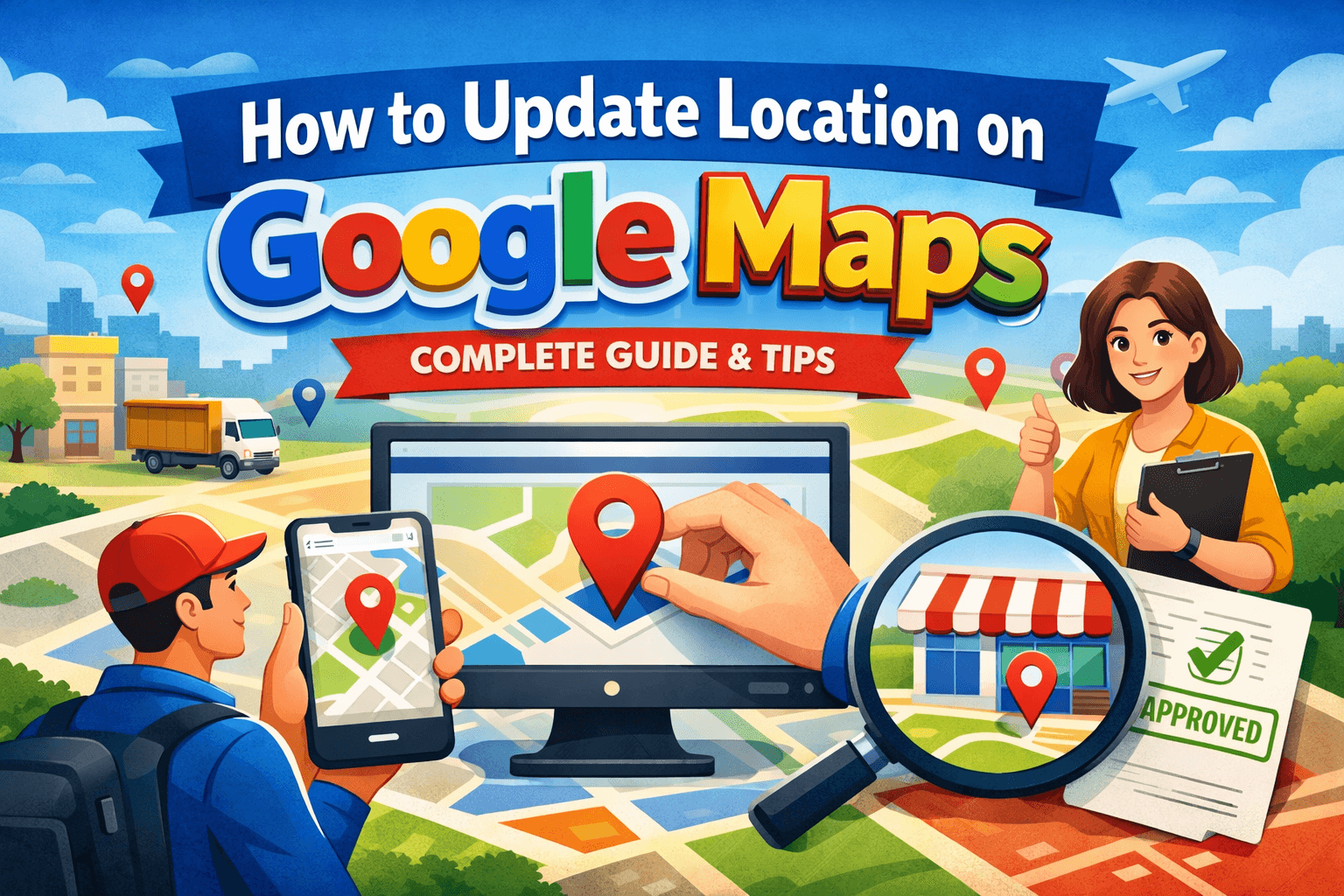How to Update Location on Google Maps - A Complete Guide