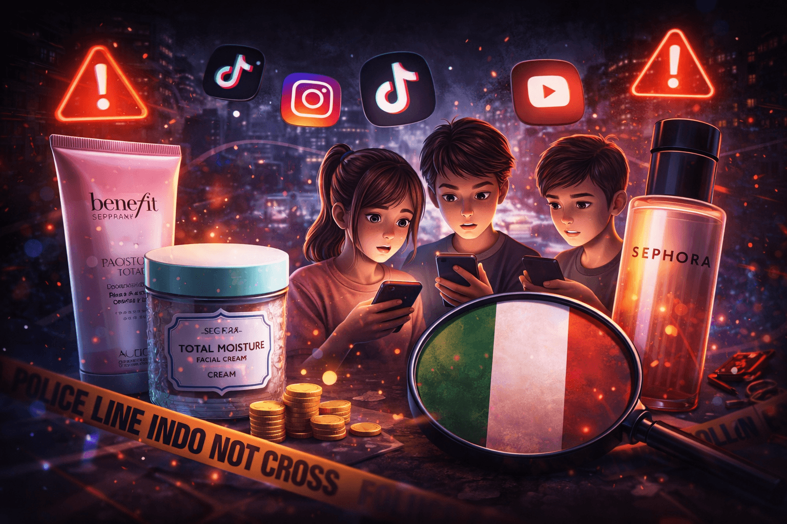 Italy Probes Sephora & Benefit for Marketing Skincare to Kids