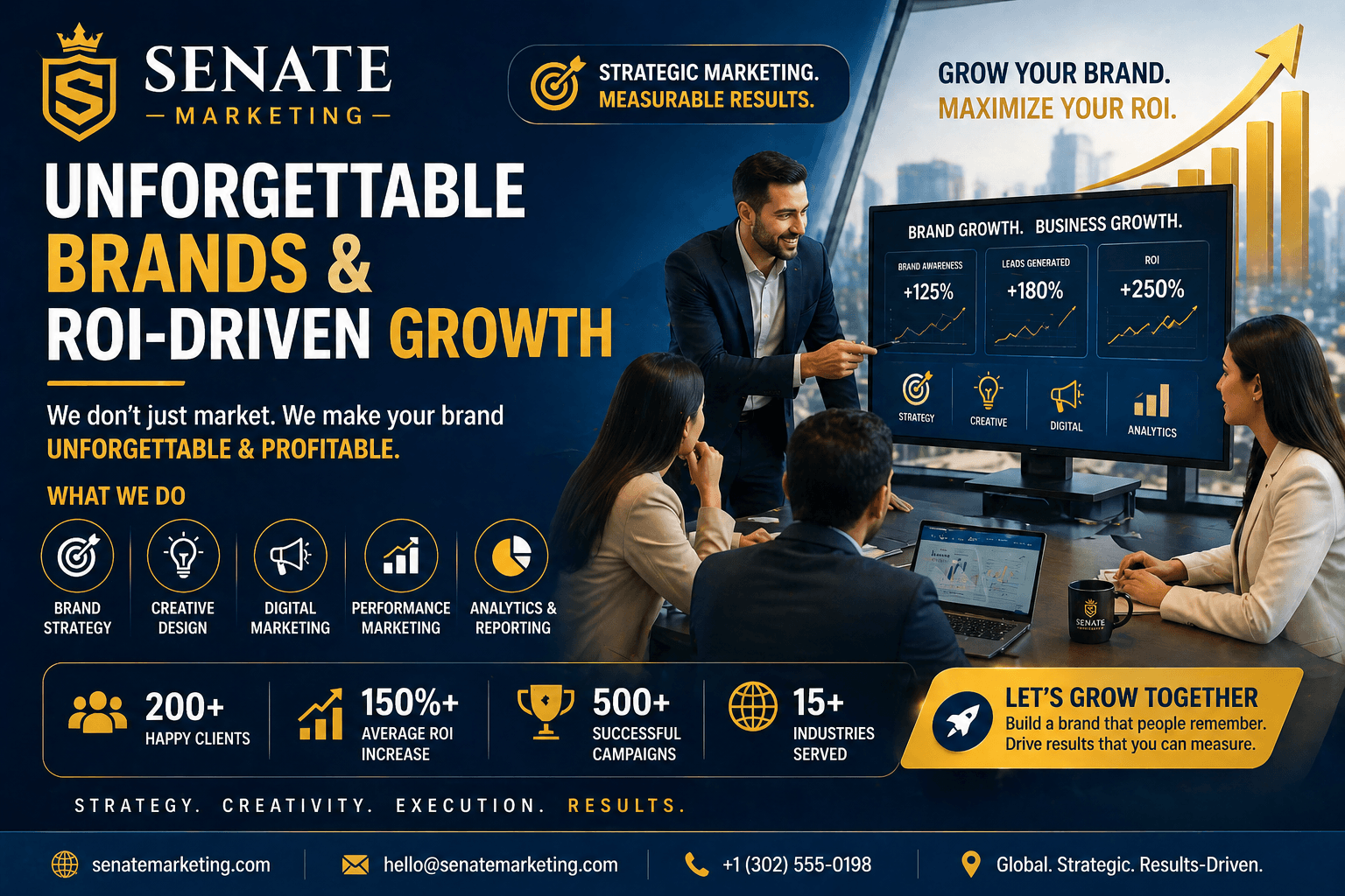 Senate Marketing - Unforgettable Brands & ROI-Driven Growth