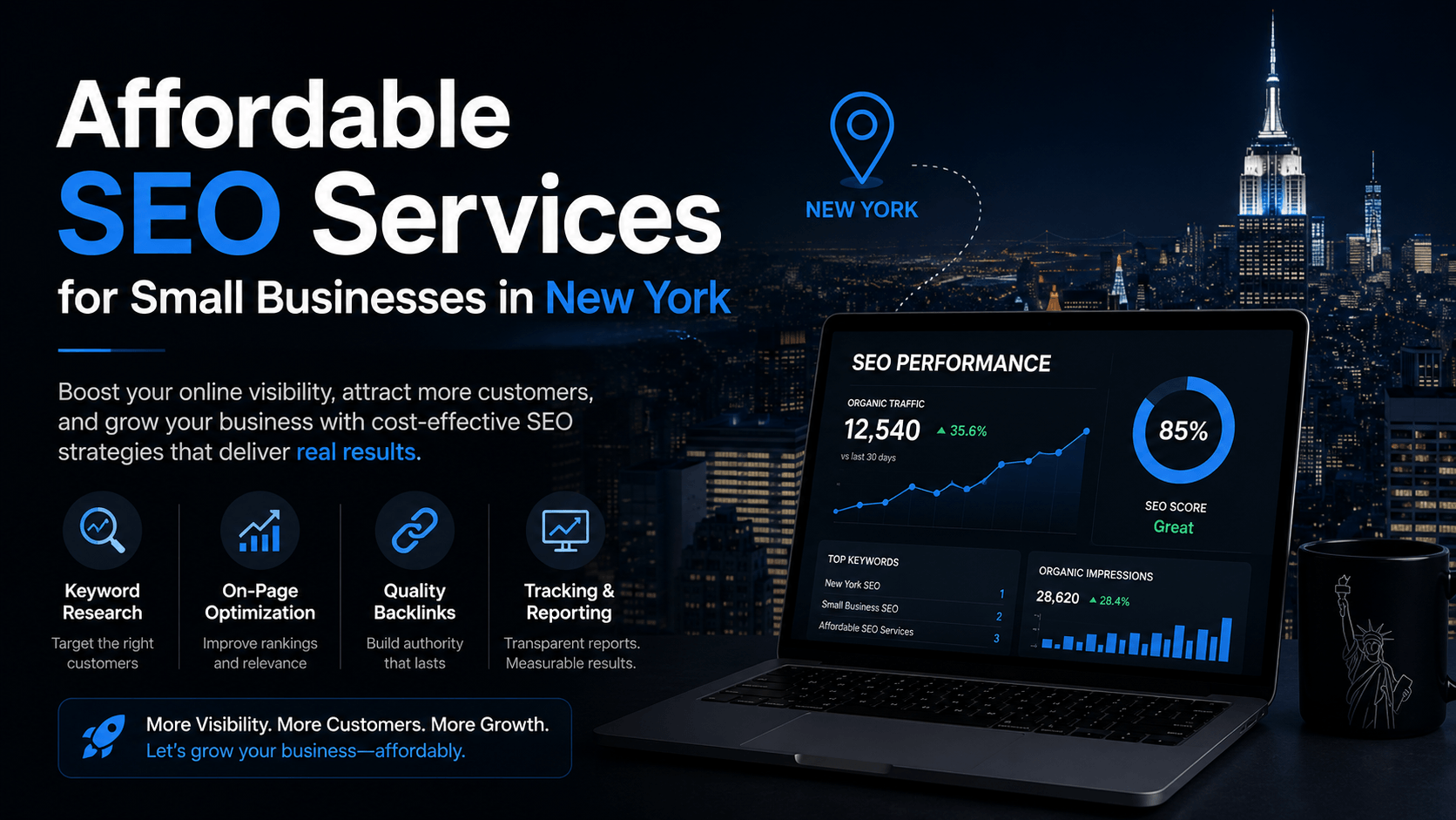 Affordable SEO Services for Small Businesses in New York
