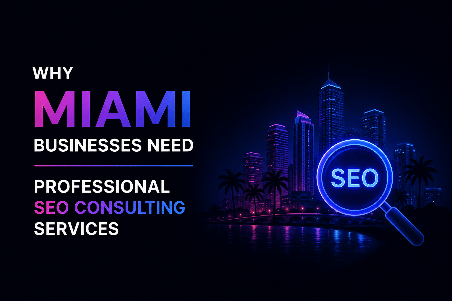 Why Miami Businesses Need Professional SEO Consulting Services